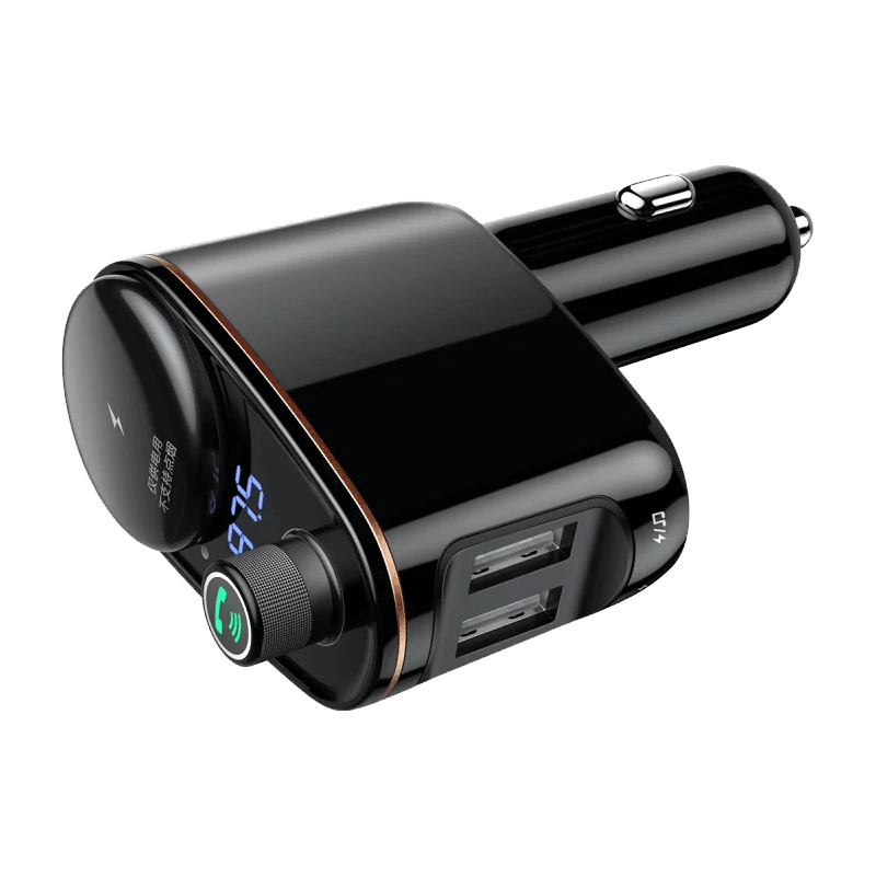 Блок АЗУ Baseus Locomotive Bluetooth MP3 Vehicle Charger Black