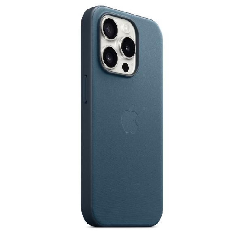 Чехол Apple iPhone 15 Pro FineWoven Case with MagSafe (Pacific Blue)