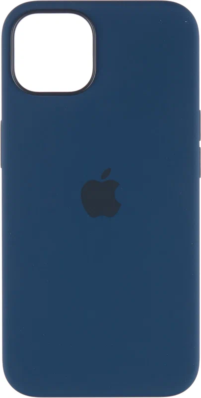 Накладка Apple iPhone 14 Silicon Case MagSafe (Cиний)