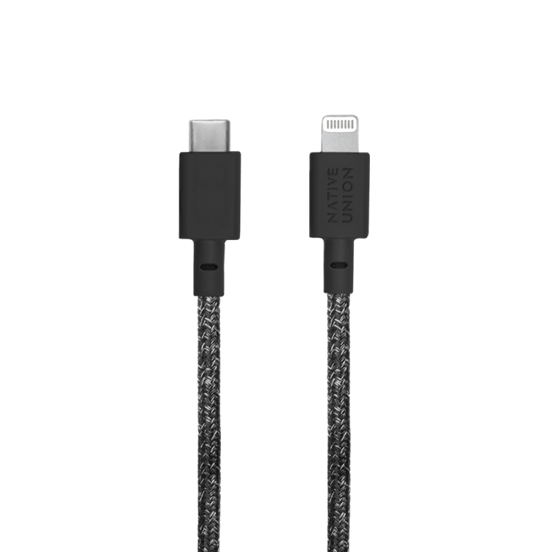Кабель NATIVE UNION Belt Cable USB-C to ligntning Cable 3m (Чёрный)