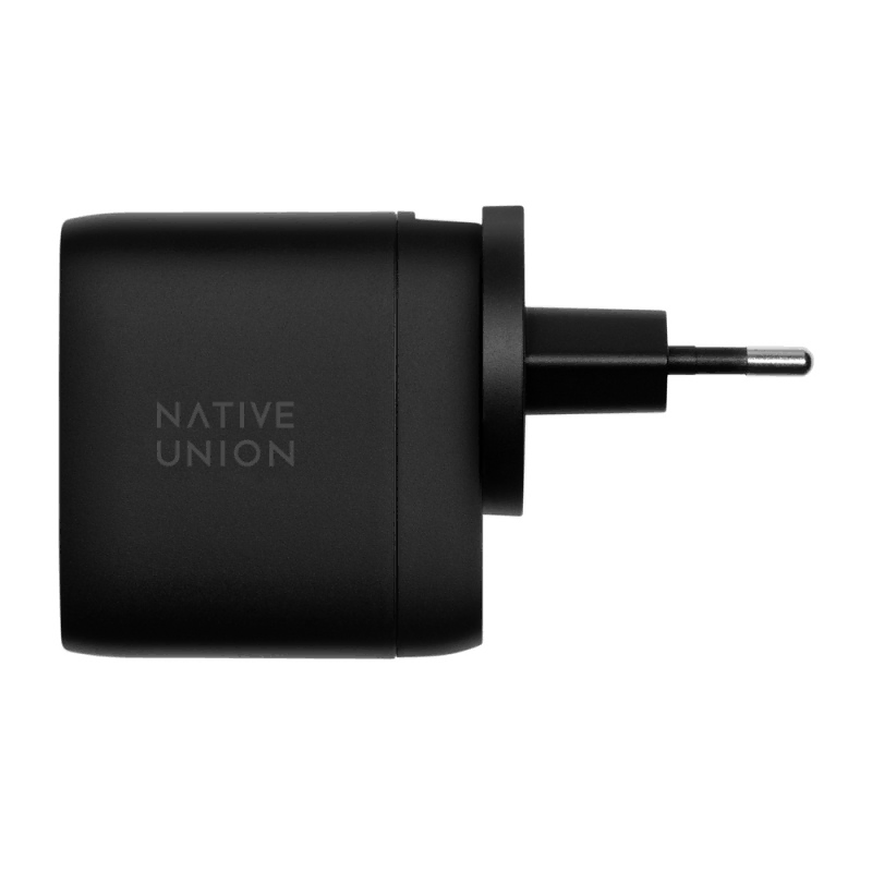 Блок СЗУ USB-C 67W Native Union 2 порта (Black)