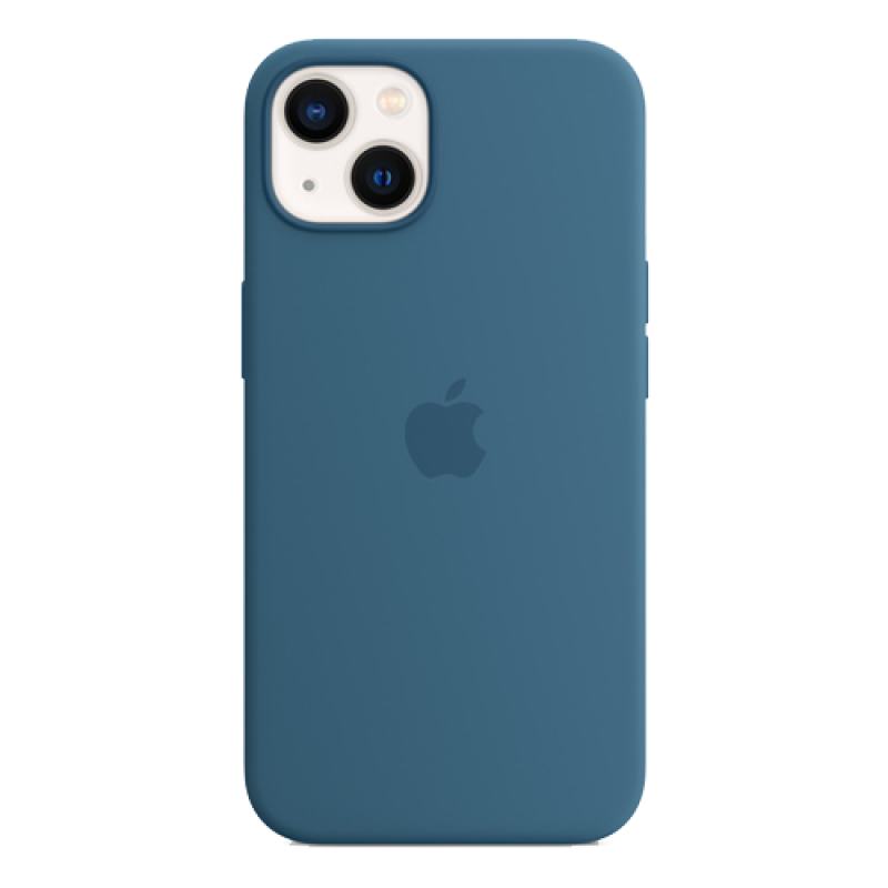 Накладка Apple iPhone 14 Silicon Case MagSafe Animation (Синий)