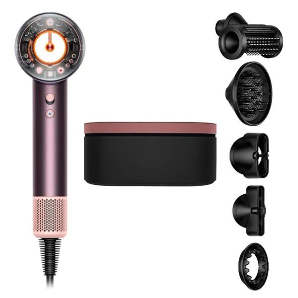Фен Dyson Supersonic Nural HD16 Jasper Plum + чехол