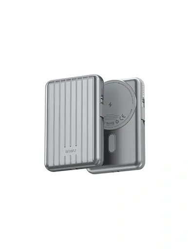 Доп. АКБ WIWU Trunk Series MagSafe 10000mAh 22.5W Grey