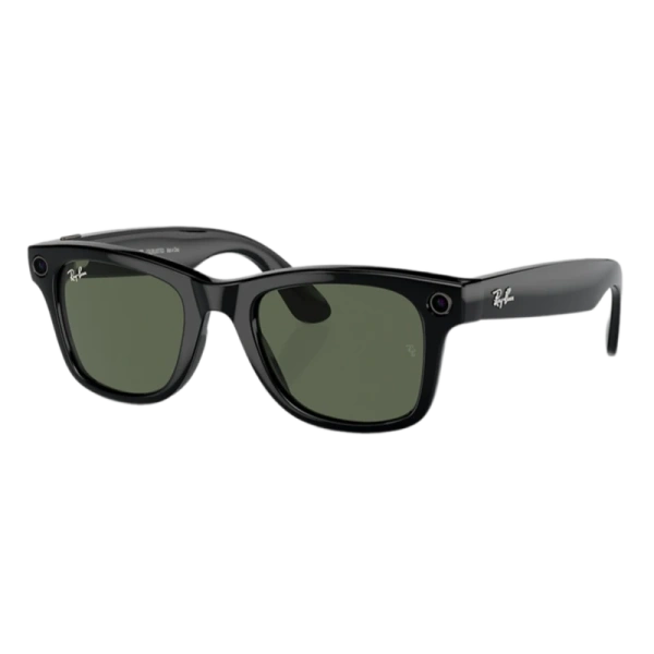 Очки Ray-Ban Meta Wayfarer RW4006 Shiny Black/G15 Green M (S50)